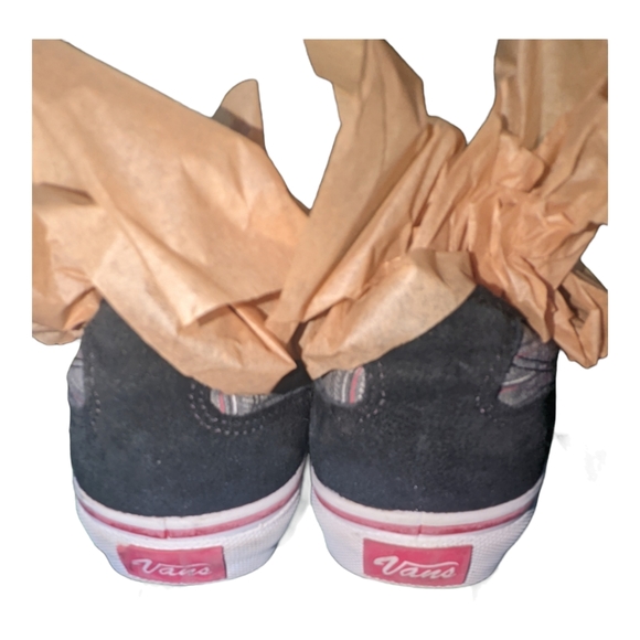 Black Plaid Vans - Picture 3 of 5